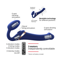 Load image into Gallery viewer, Strap-On-Me Multi Orgasm Bendable Strap-On
