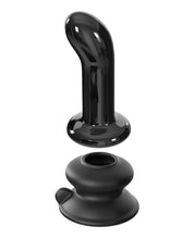 Load image into Gallery viewer, Icicles No. 84 Hand Blown Glass Vibrating Butt Plug with Remote