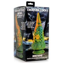 Load image into Gallery viewer, Monstropus Tentacled Monster Silicone Dildo
