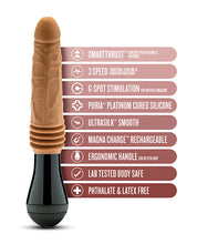 Load image into Gallery viewer, Dr. Arthur Thrusting Gyrating Vibrating Dildo
