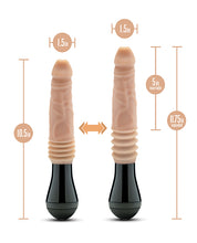 Load image into Gallery viewer, Dr. Knight Thrusting Gyrating Vibrating Dildo
