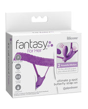 Load image into Gallery viewer, Fantasy For Her G-Spot Butterfly Strap On
