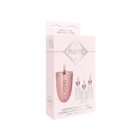 Automatic Rechargeable Clitoral & Nipple Pump Set